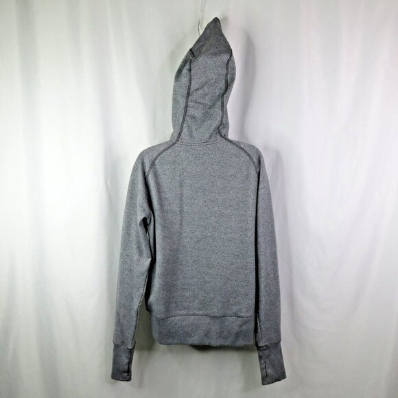 Patagonia Women's Zip Up Hoodie Sweatshirt Size XL Gray Cotton Blend Pockets - Picture 9 of 14